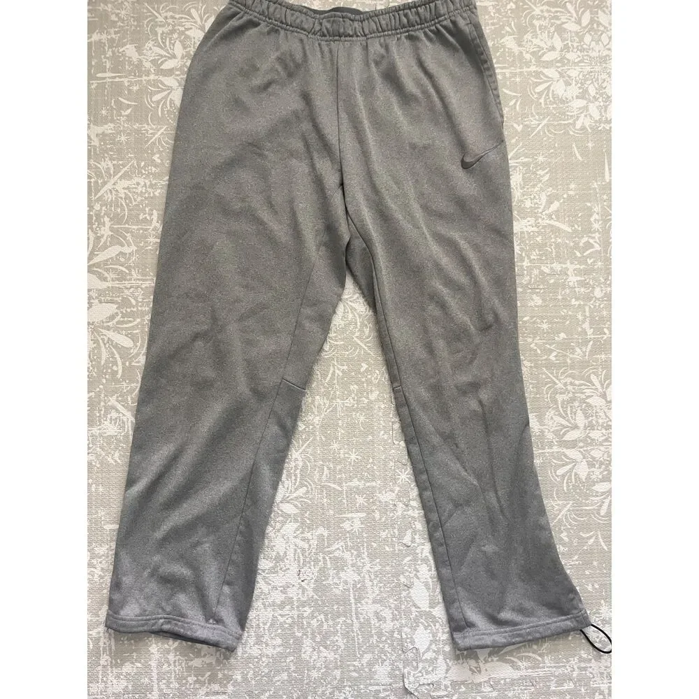 Nike Mens Sweatpants Size Large In Grey